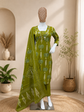 Evergreen Elegance 3-Piece Suit Set
